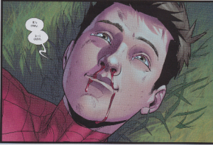 Ultimate Peter Parker's Sense of Accomplishment in Death