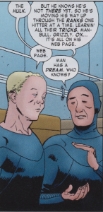 Daredevil #6 - Beavis Butthead Nose