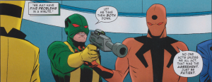 Daredevil #6 - "Let me take them both" oh.... tropes.... Daredevil #6 - "Let me take them both" oh.... tropes....