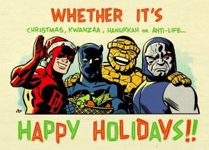 Happy Holidays from Marvel!