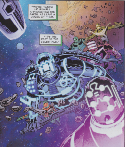 Uncanny X-Men Vol 2 #2 -The Celestials... always getting pissed off
