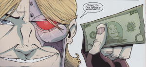 Chew #23 - At least two easter eggs in this image