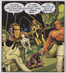 Fantastic Four #602 - Spider-Man on Anihilus Leash Duty