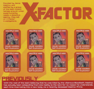 X-Factor #231 - Intro Page X-Factor #231 - Intro Page