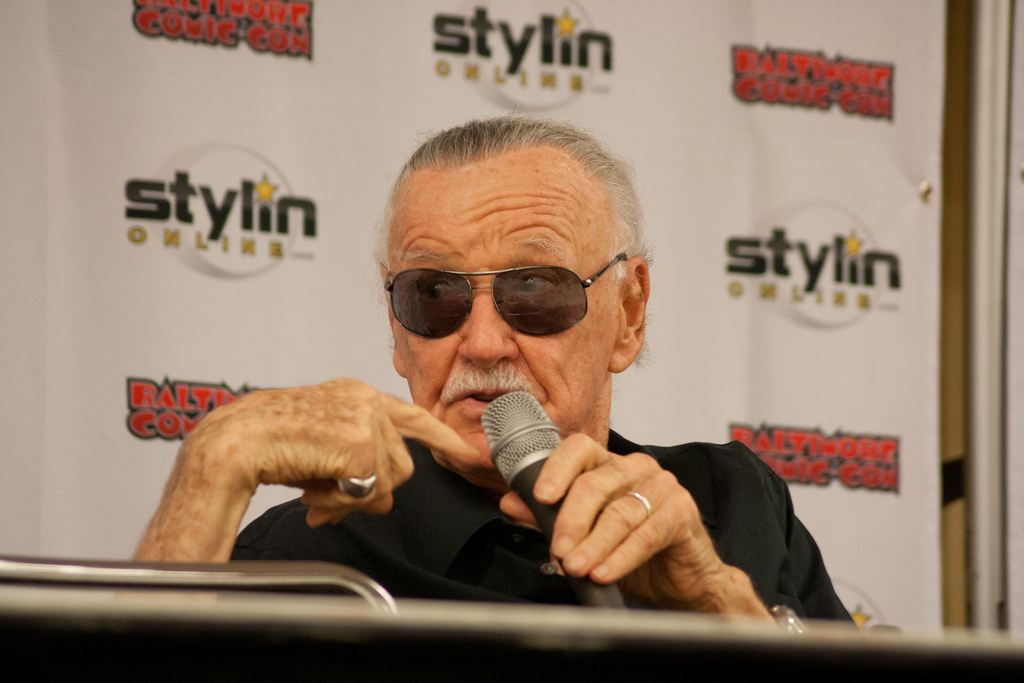 Stan Lee at Baltimore Comic-Con 2012