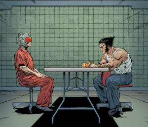 AvX:Consequences #2 - Scott and Wolverine in Jail