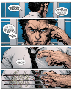 AvX: Consequences #1 - awesome art on Wolverine