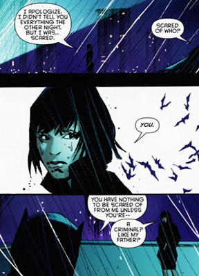 panel from Detective Comics #877