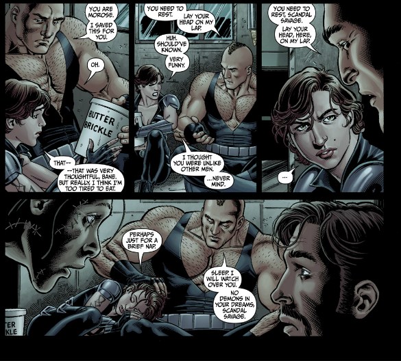 #Secret Six 4 - Bane gets paternal on Scandal Savage