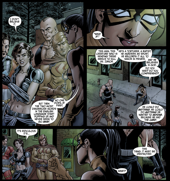 Secret Six #4 - Disbelief over the Power of the Get out of Hell Free Card