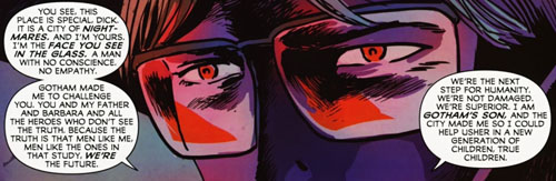 Detective Comics #881: This chat goes much worse than the previous one.