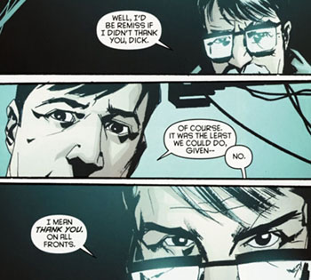 panel from Detective Comics #881