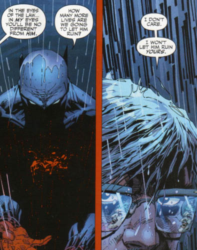 panel from Batman #614