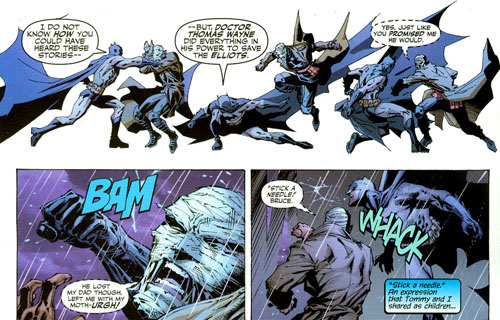 panel from Batman #619