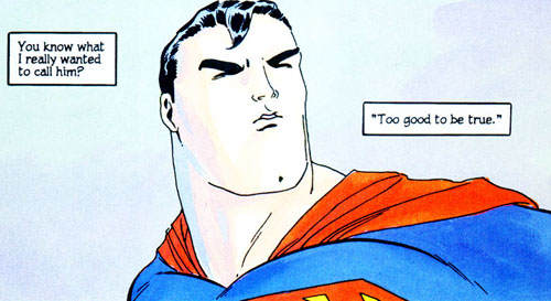 panel from Superman For All Seasons #2