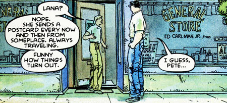 panel from Superman For All Seasons #2