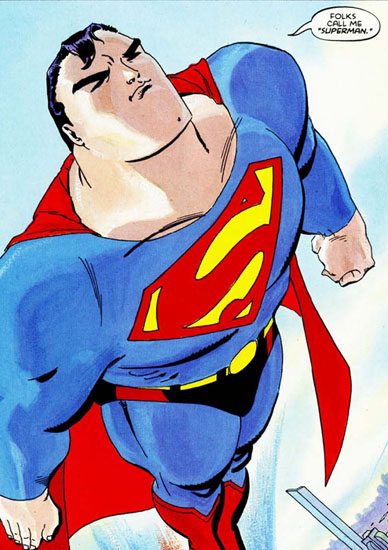panel from Superman For All Seasons #4