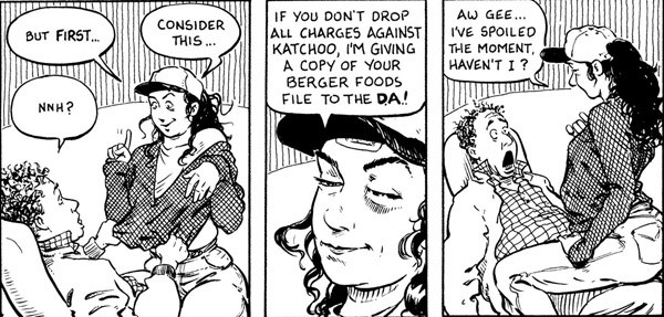 panel from Strangers in Paradise #3