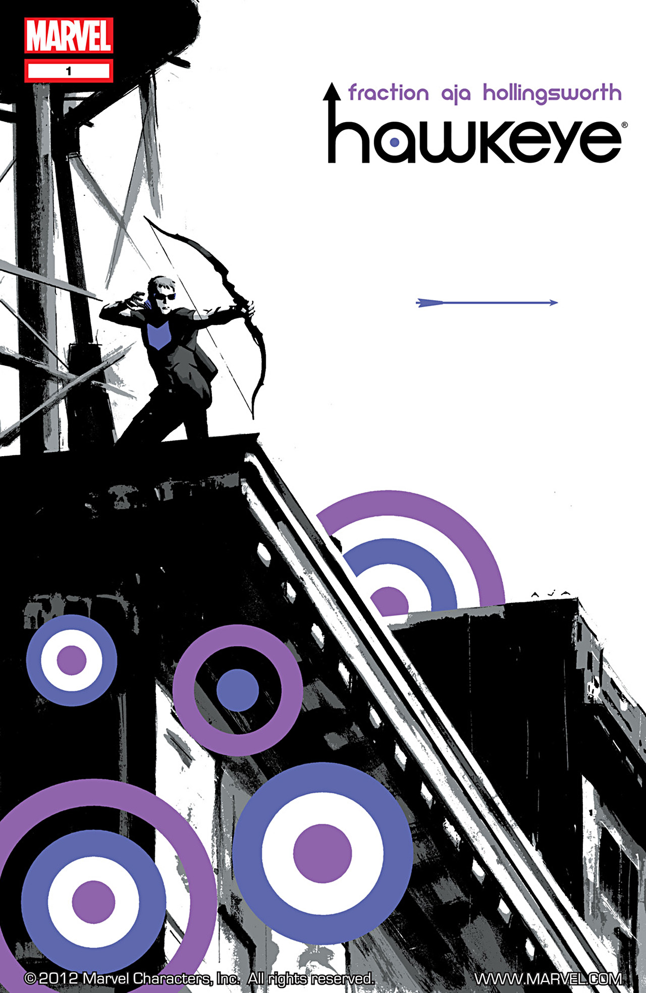 Hawkeye #1 cover