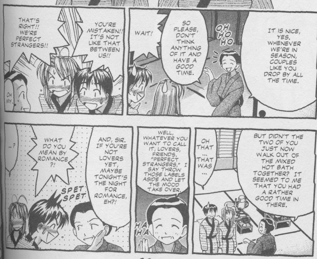 Love Hina Book 3 - Sharing a Hotel Room