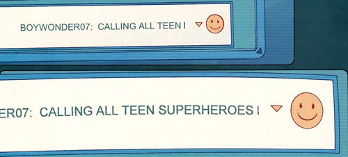 panel from Teen Titans: Year One #1