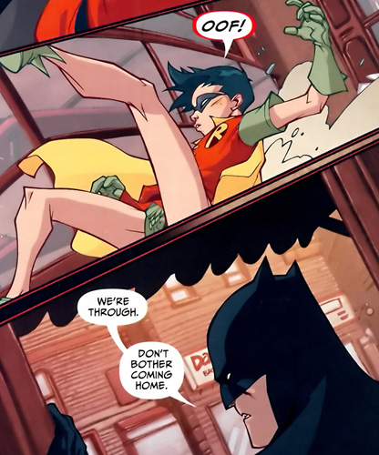 panel from Teen Titans: Year One #1