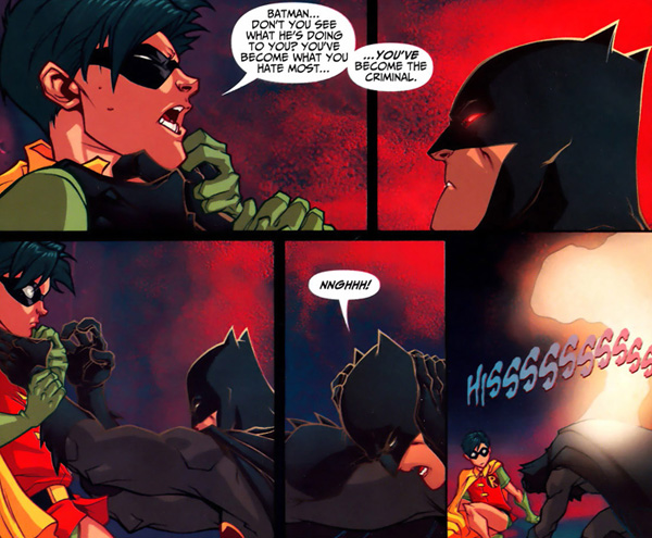 panel from Teen Titans: Year One #3