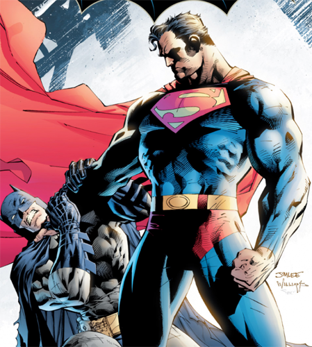  Batman #612: It just wouldn't have been as effective if Superman and Batman were discussing their problems over sandwiches.