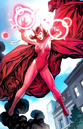panel of Scarlet Witch