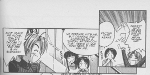 Love Hina Book 5 - Kitsune Reeks of Old-man-ness