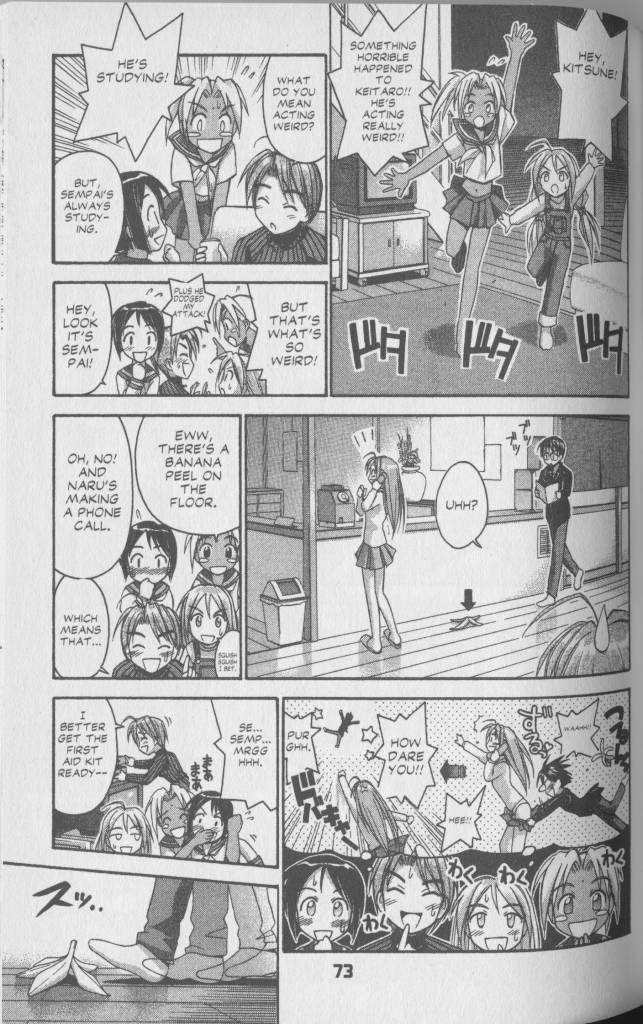 Love Hina Book 7 - Keitaros Luck Changes Because Hes Studying So Hard 1