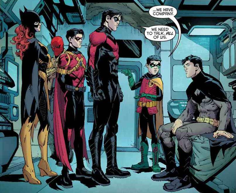 The Bat Family Minus Alfred