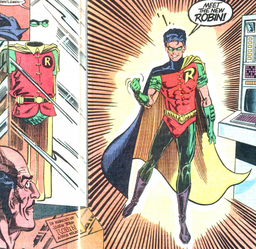 panel from Batman #457