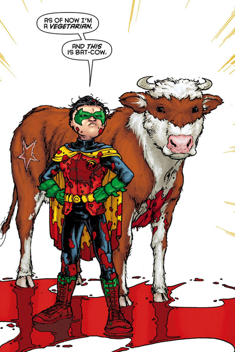 panel from Batman Incorporated #1