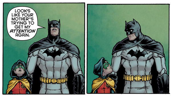 panel from Batman Incorporated #1