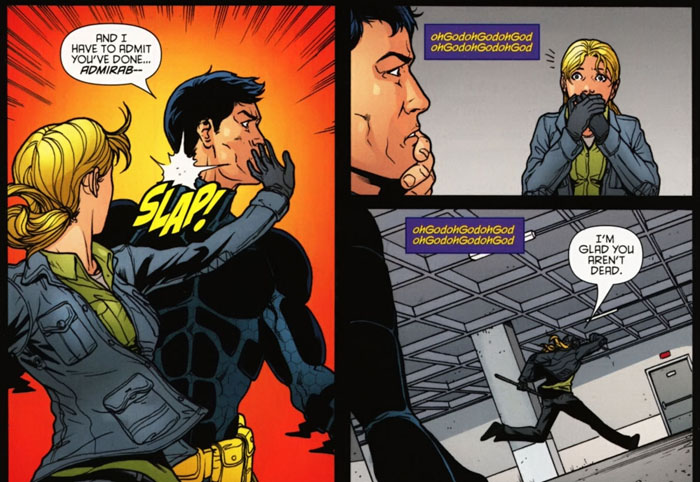  Bruce Wayne: The Return Home: Batgirl #1: Personally, I found this refreshing.