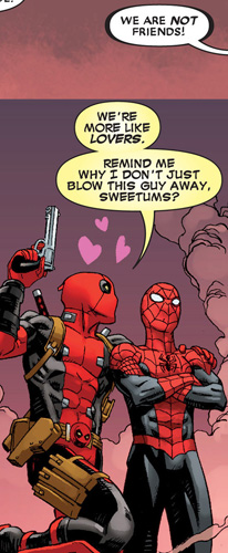 Deadpool v4 #10: SpideyPool.