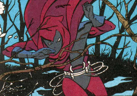  Robin #5: She's going for style, not stealth, and yet she's still got a stealthier costume than Robin.