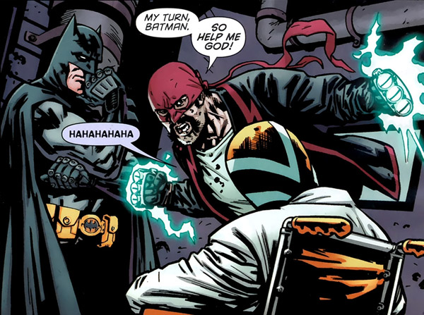 panel from Batman Incorporated #5