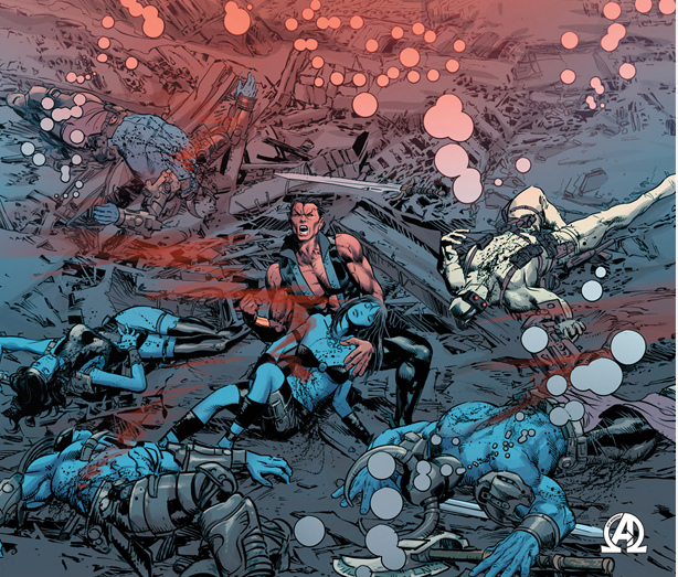 New Avengers v3 #8: Wakanda declares war on Atlantis.