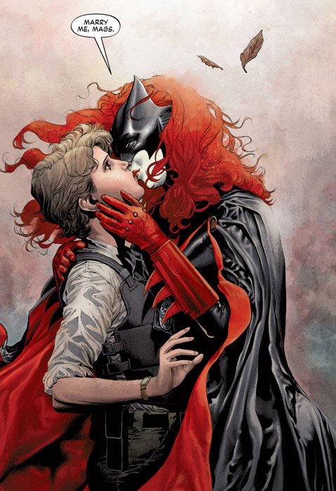 panel from Batwoman #17