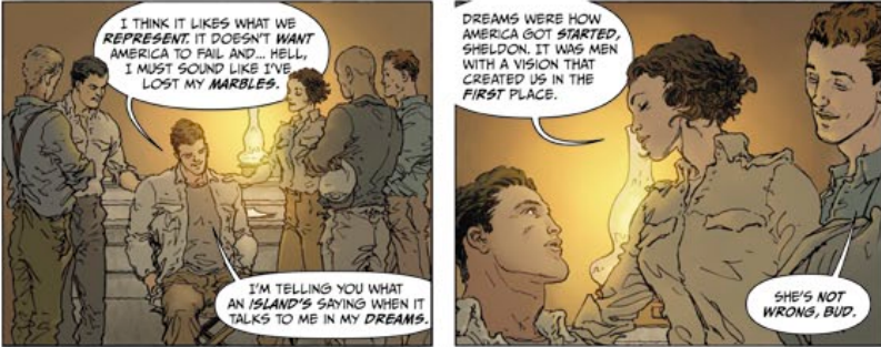 Jupiter's Legacy #1 - Mark Millar's Patriotism