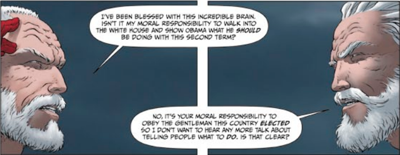 Jupiter's Legacy #1 - Should the heroes run the world?