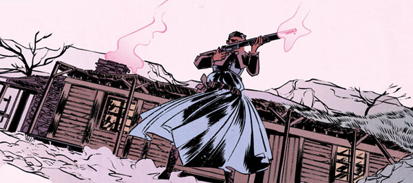 Pretty Deadly #1: Sarah is my hero.