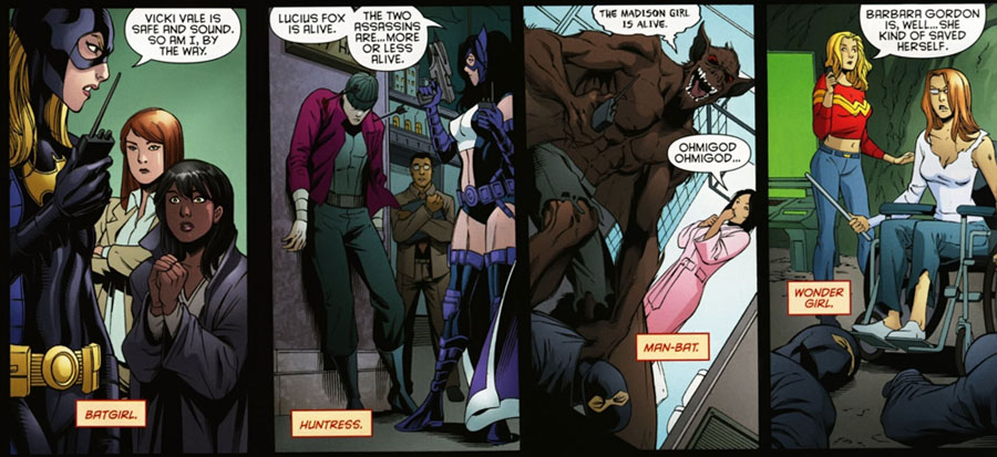 Red Robin #12: She definitely saved herself.