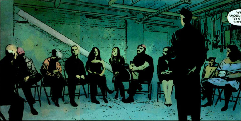 Daredevil v2 #71: The support group.