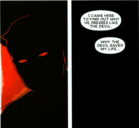 Daredevil v.2 #73: Why a devil?