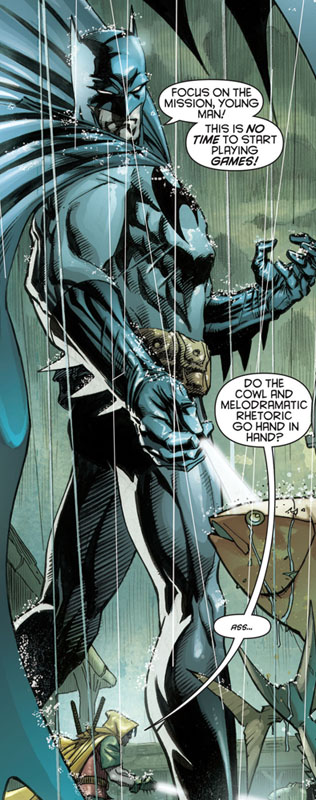 Damian: Son of Batman #1: Seriously, is this Pod-Damian? One of his clones? What's going on?