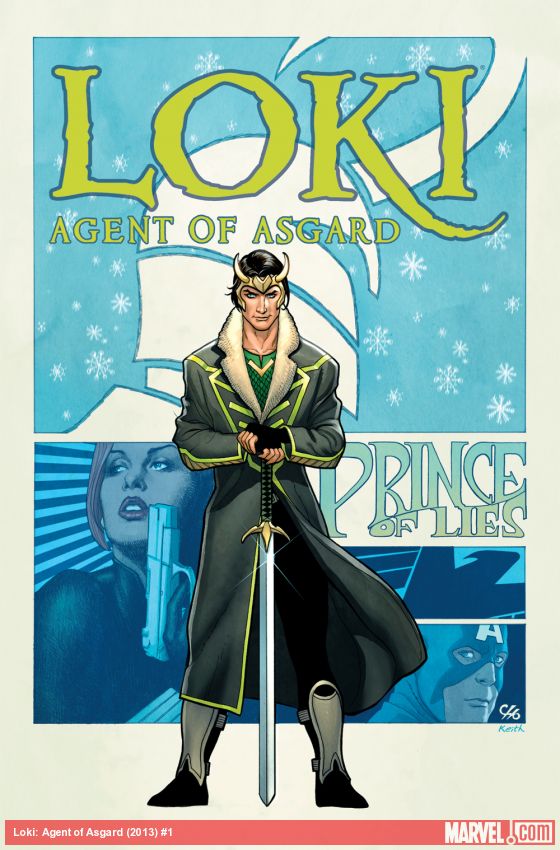 Loki: Agent of Asgard #1: Loki is "sexier" than ever before.