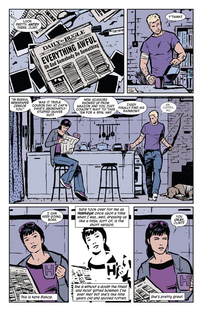 Matt Hollingsworth (from Hawkeye #2)